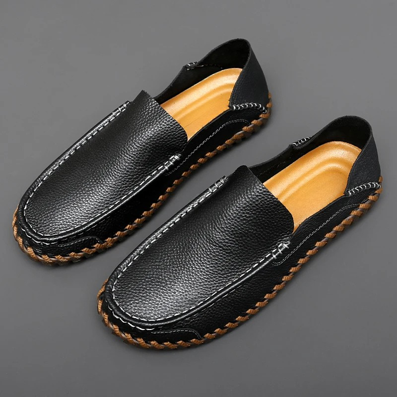 Rocco | Men's Loafers Slip-On Hand-Stitched Non-Slip Sole