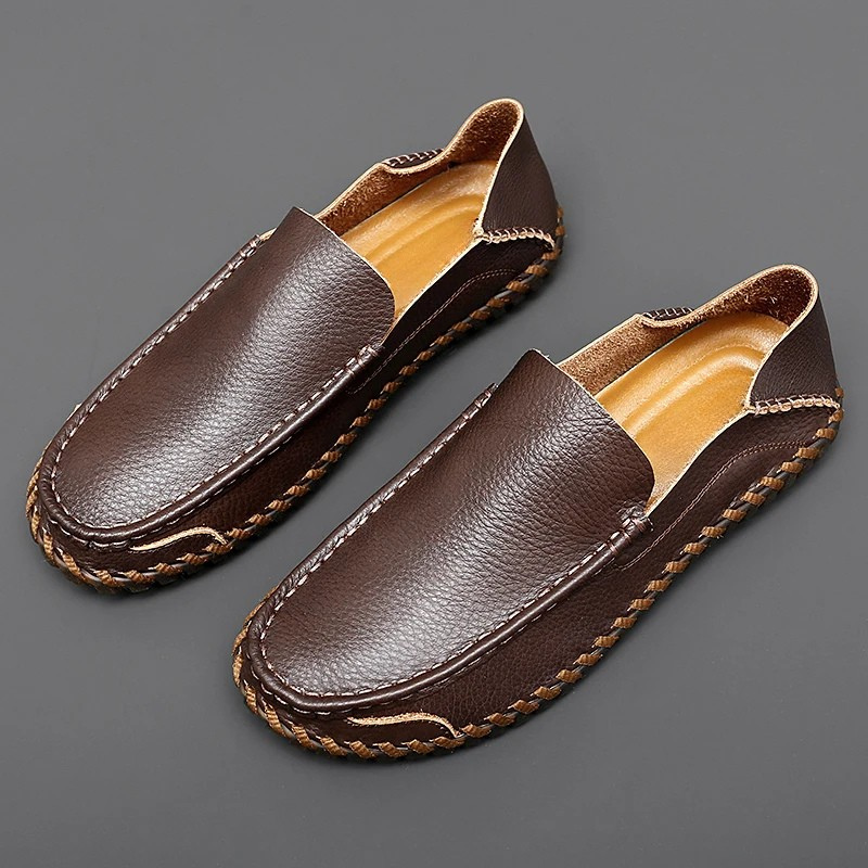 Rocco | Men's Loafers Slip-On Hand-Stitched Non-Slip Sole