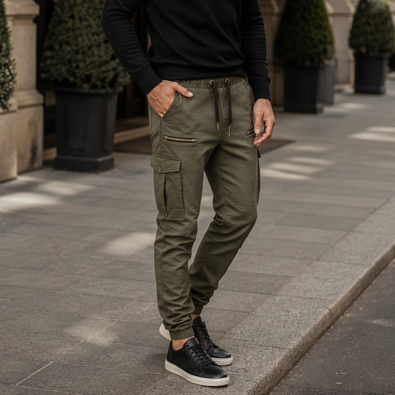 Lars | Herren Freizeit Schmalzulauf Cargohose - Stylisch und passend