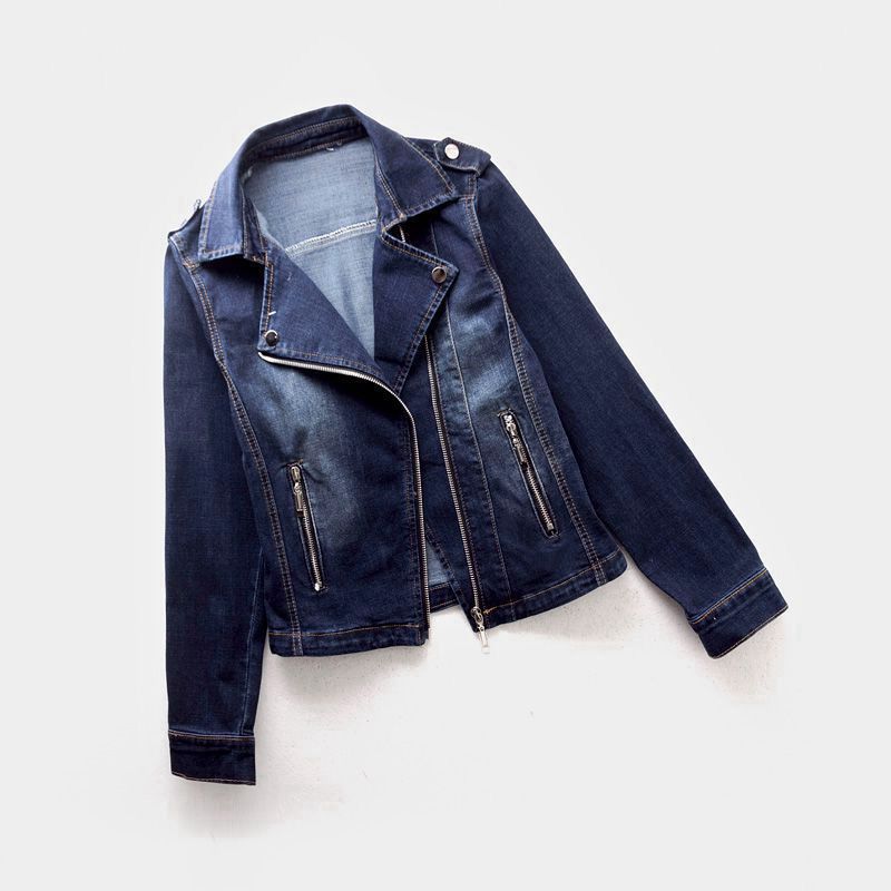 Freya Denim-Reißverschlussjacke