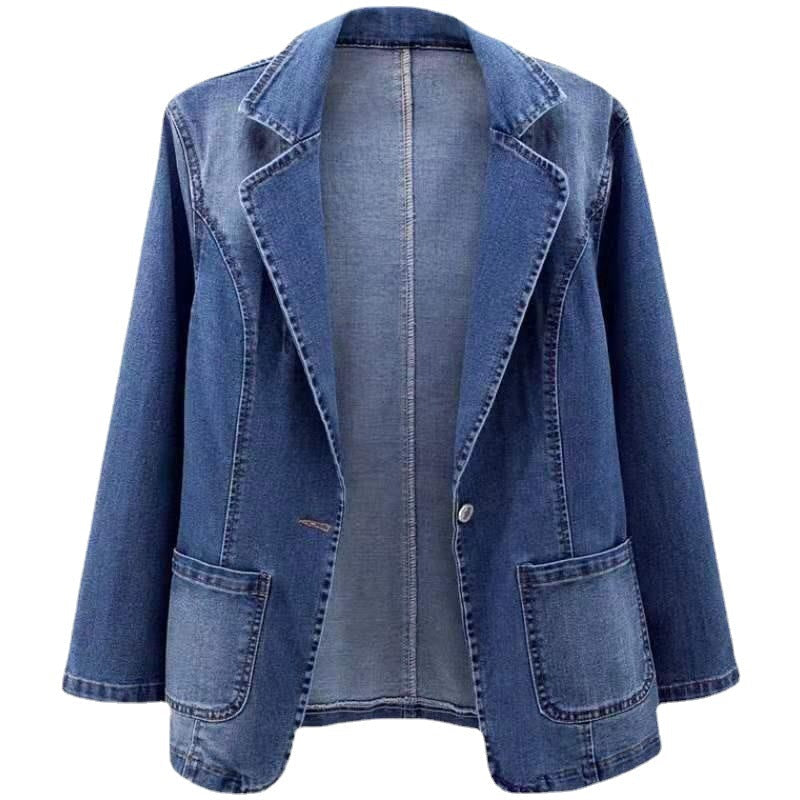 Elena Denim-Blazer