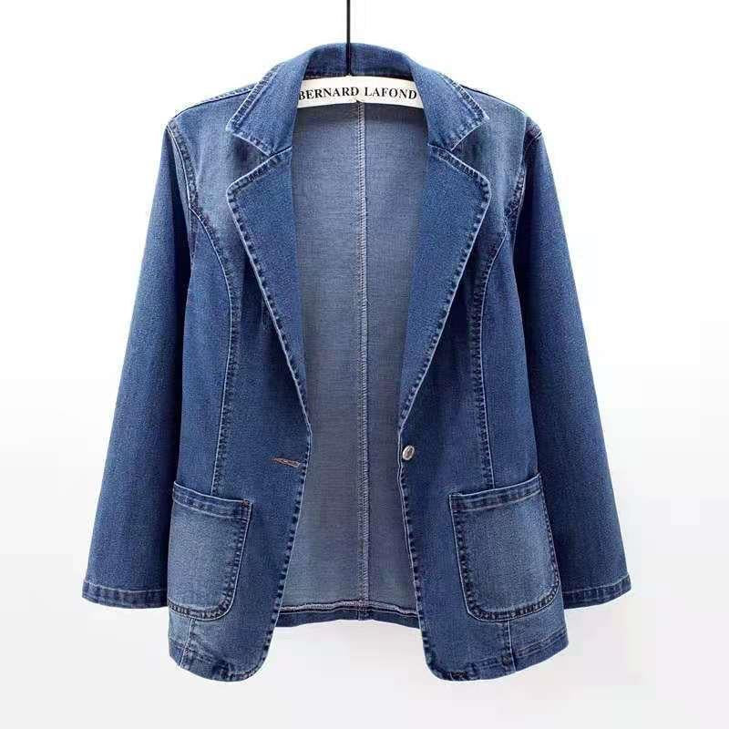 Elena Denim-Blazer