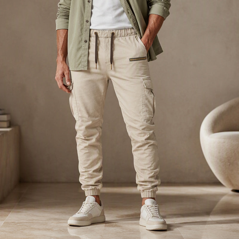 Lars | Herren Freizeit Schmalzulauf Cargohose - Stylisch und passend